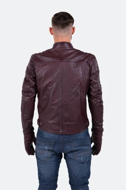 Giacca Moto Ride & Sons Getaway Oxblood 11 Giacca Moto Ride & Sons Getaway Oxblood - immagine 11