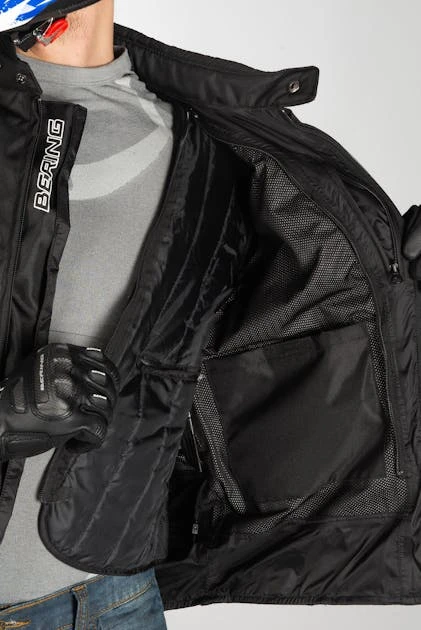 Giacca Moto Bering Conrad Nera 12 Giacca Moto Bering Conrad Nera - immagine 12