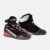 Scarpe Moto Ixon Bull WP Nero-Bianco-Rosso