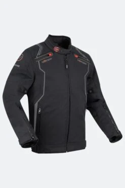 Giacca Moto Bering Stroke Nera