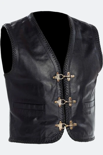 Gilet In Pelle Richa Gilet Sadic Nero 1 Gilet In Pelle Richa Gilet Sadic Nero