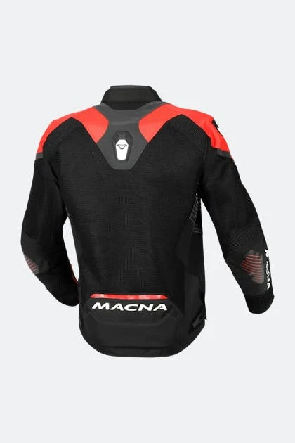 Giacca Moto Macna Novic Nero-Rosso-Bianco 2 Giacca Moto Macna Novic Nero-Rosso-Bianco - immagine 2