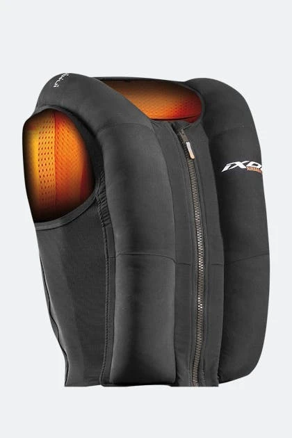 Gilet Airbag Ixon IX-Airbag U03 Nero-Arancio 1 Gilet Airbag Ixon IX-Airbag U03 Nero-Arancio