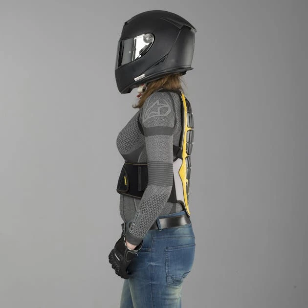 Paraschiena Donna SPIDI Warrior 140-160 Nero-Giallo 5 Paraschiena Donna SPIDI Warrior 140-160 Nero-Giallo - immagine 5