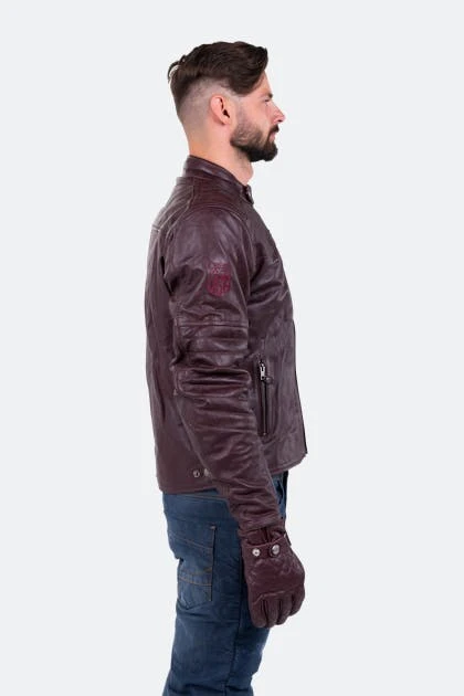 Giacca Moto Ride & Sons Getaway Oxblood 3 Giacca Moto Ride & Sons Getaway Oxblood - immagine 3