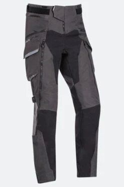 Pantaloni Moto Ixon Ragnar Nero-Grigio-Rosso