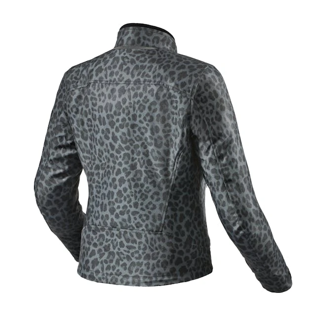 Giacca Moto Donna Rev'it! Shade H2O Leopardo-Grigio Scuro 2 Giacca Moto Donna Rev'it! Shade H2O Leopardo-Grigio Scuro - immagine 2