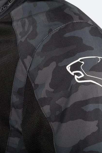 Felpa Moto Bering Spirit Nero-Verde-Camo 4 Felpa Moto Bering Spirit Nero-Verde-Camo - immagine 4