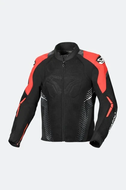 Giacca Moto Macna Novic Nero-Rosso-Bianco 1 Giacca Moto Macna Novic Nero-Rosso-Bianco