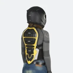 Paraschiena Donna SPIDI Warrior 160-170 Nero-Giallo