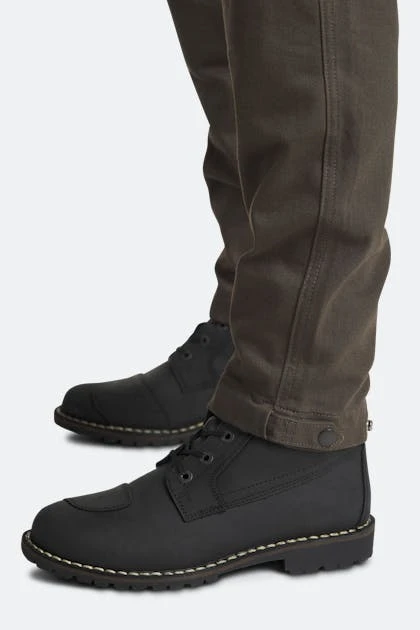 Jeans Moto Pando Moto Mark Kev 02 Chino Style Oliva 2 Jeans Moto Pando Moto Mark Kev 02 Chino Style Oliva - immagine 2