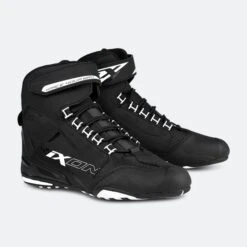 Scarpe Moto Ixon KILLER Nero-Bianco