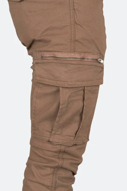 Pantaloni Cargo Moto Course Caféman Rinforzati In Aramide Tapered Fit Sabbia 5 Pantaloni Cargo Moto Course Caféman Rinforzati In Aramide Tapered Fit Sabbia - immagine 5