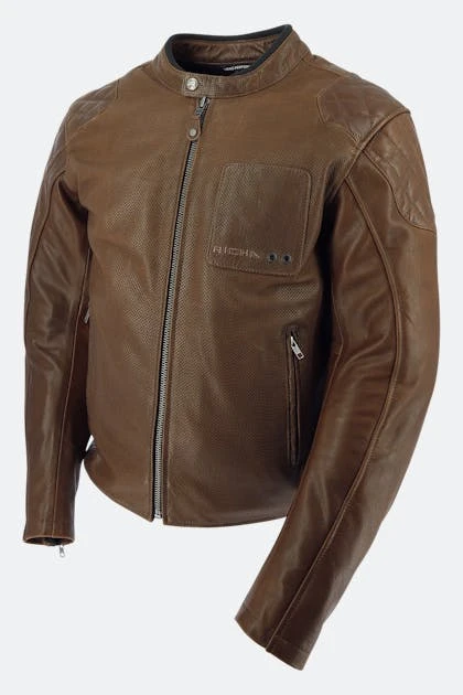 Giacca Moto Richa Yorktown Marrone 1 Giacca Moto Richa Yorktown Marrone