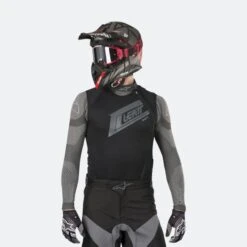 Gilet Paraschiena Leatt 3DF Nero