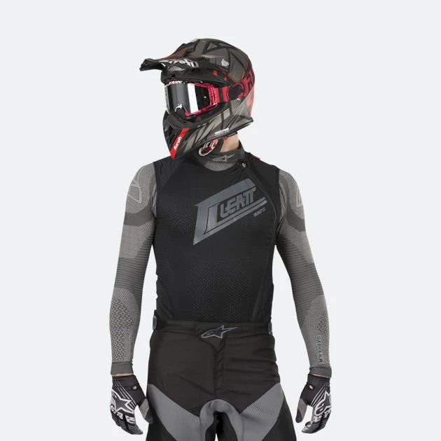 Gilet Paraschiena Leatt 3DF Nero 1 Gilet Paraschiena Leatt 3DF Nero