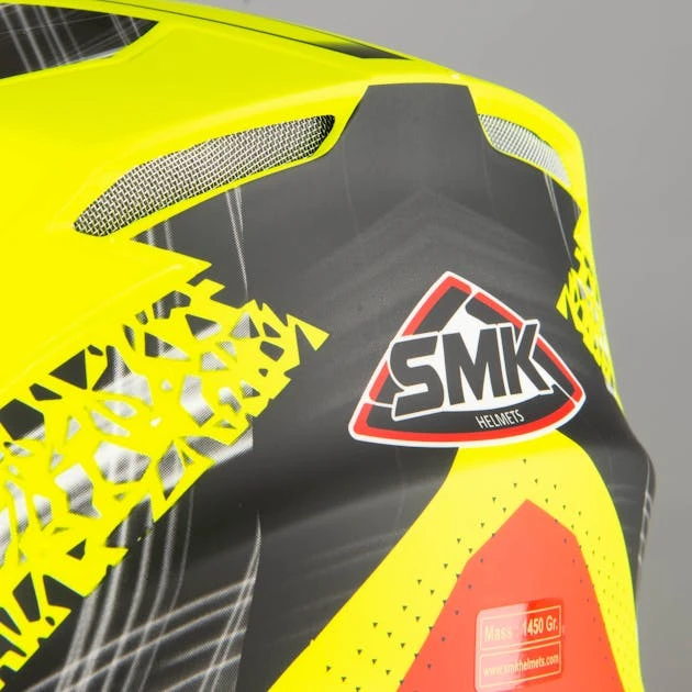 Casco Integrale SMK Stellar Swank Giallo 14 Casco Integrale SMK Stellar Swank Giallo - immagine 14