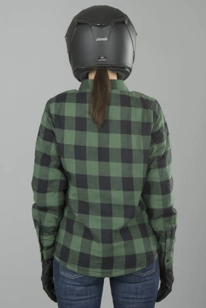 Sovracamicia Donna Course Rinforzata In Aramide Nero-Verde 4 Sovracamicia Donna Course Rinforzata In Aramide Nero-Verde - immagine 4