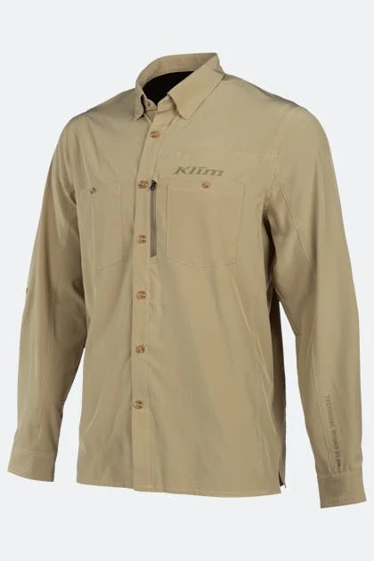 Camicia Klim Basecamp Beige 1 Camicia Klim Basecamp Beige