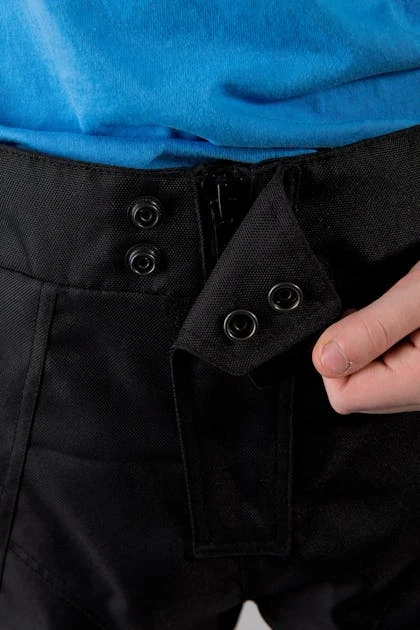 Pantaloni Moto Bambino Course Two Seasons Neri 7 Pantaloni Moto Bambino Course Two Seasons Neri - immagine 7