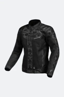 Giacca Moto Donna Macna Empire Grigia