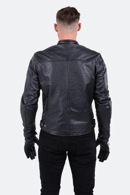 Giacca Moto Ride & Sons Heritage Racing Grand Prix Nera 4 Giacca Moto Ride & Sons Heritage Racing Grand Prix Nera - immagine 4