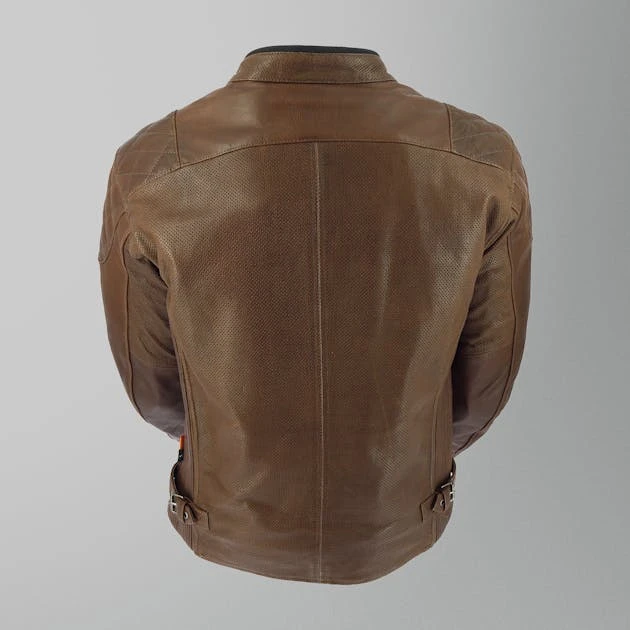 Giacca Moto Richa Yorktown Marrone 3 Giacca Moto Richa Yorktown Marrone - immagine 3