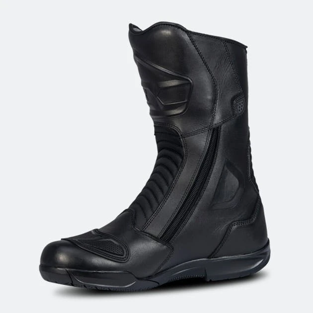 Stivali Moto IXS Tour 2-Zip SYM Neri 2 Stivali Moto IXS Tour 2-Zip SYM Neri - immagine 2