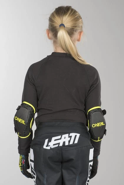 Gomitiere O'Neal Peewee Giallo Fluo 3 Gomitiere O'Neal Peewee Giallo Fluo - immagine 3