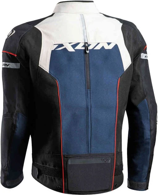 Giacca Moto Ixon Allroad Nero-Antracite-Blu 2 Giacca Moto Ixon Allroad Nero-Antracite-Blu - immagine 2
