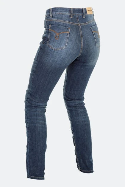 Jeans Moto Donna Richa Nora Corti Blu 2 Jeans Moto Donna Richa Nora Corti Blu - immagine 2