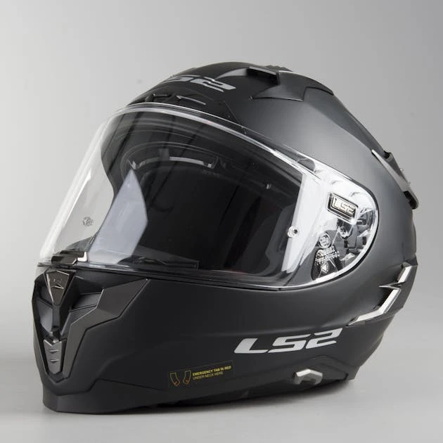 Casco Integrale LS2 FF327 Challenger Solid Nero Opaco 2 Casco Integrale LS2 FF327 Challenger Solid Nero Opaco - immagine 2