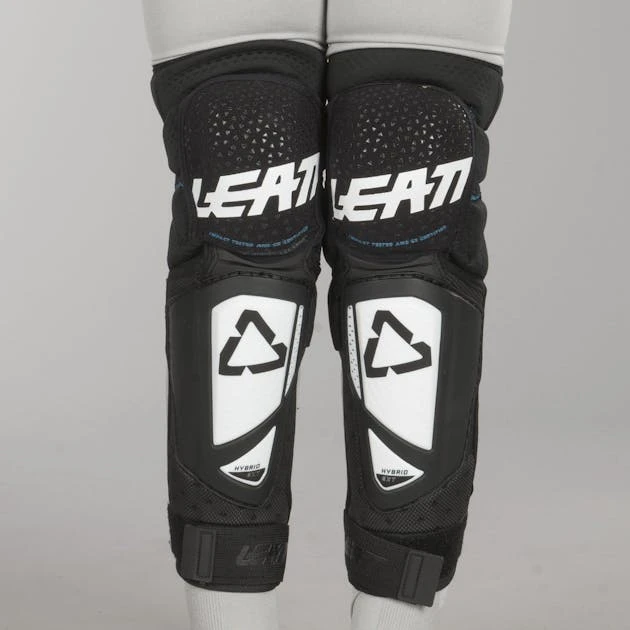 Ginocchiere Bambino Leatt 3DF Hybrid EXT Bianco-Nero 3 Ginocchiere Bambino Leatt 3DF Hybrid EXT Bianco-Nero - immagine 3