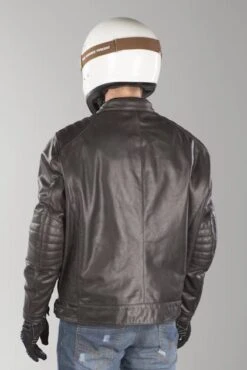 Giacca In Pelle Bering Bruce King Size Marrone -Vendite LEATT ebf12aca08778895e685031f9295a55088cfcc8a 1 BCB343WL 1 50