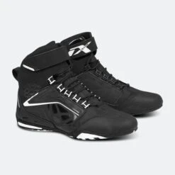 Scarpe Moto Ixon Killer WP Nero-Bianco