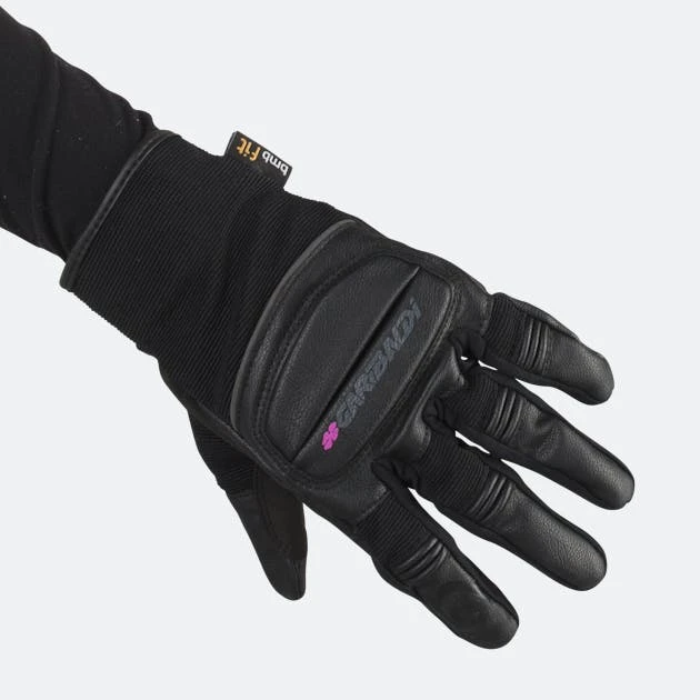Guanti Moto Donna Garibaldi Skip Neri 1 Guanti Moto Donna Garibaldi Skip Neri