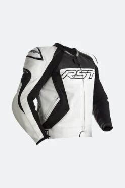 Giacca Moto RST TracTech Evo 4 Bianco-Nero