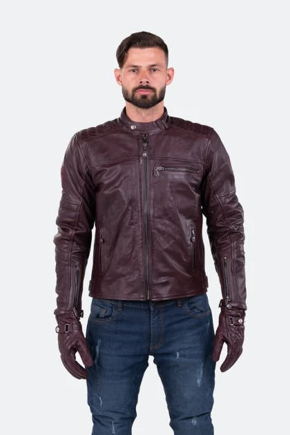 Giacca Moto Ride & Sons Getaway Oxblood 4 Giacca Moto Ride & Sons Getaway Oxblood - immagine 4