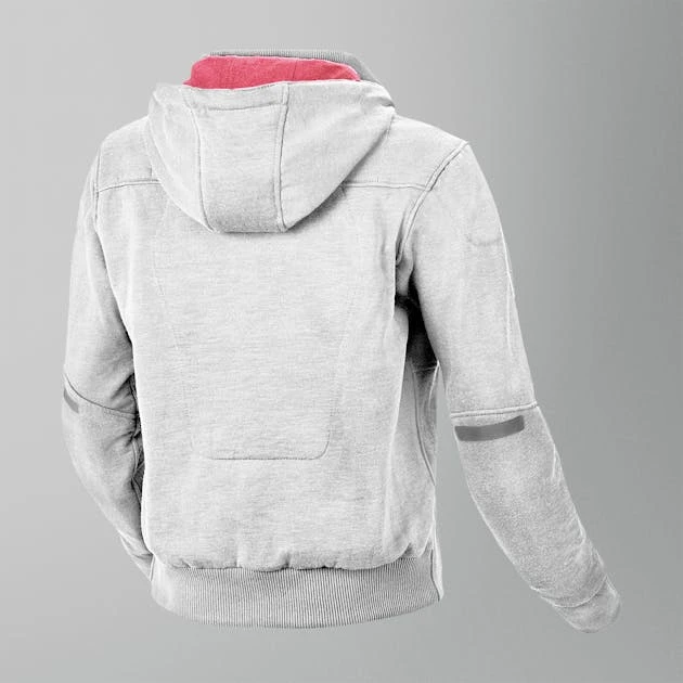 Felpa Moto Donna Macna District Grigia 2 Felpa Moto Donna Macna District Grigia - immagine 2