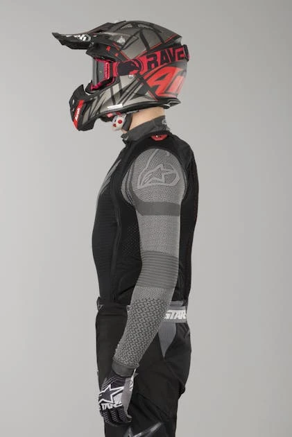 Gilet Paraschiena Leatt 3DF Nero 6 Gilet Paraschiena Leatt 3DF Nero - immagine 6