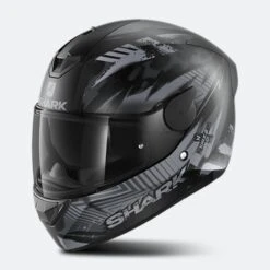 Casco Integrale Shark D-Skwal 2 Penxa Mat Nero-Antracite
