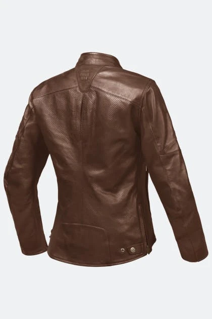 Giacca Moto Donna Ixon CRANKY AIR Marrone 2 Giacca Moto Donna Ixon CRANKY AIR Marrone - immagine 2