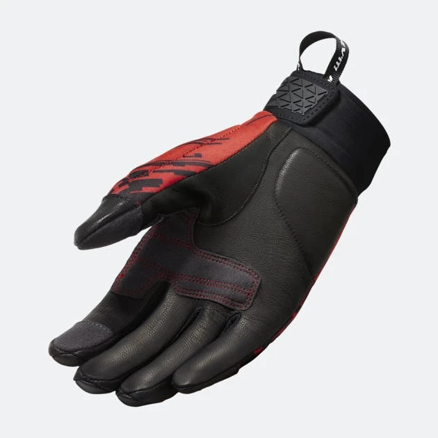 Guanti Moto Rev'it! Spectrum Nero-Rosso Neon 2 Guanti Moto Rev'it! Spectrum Nero-Rosso Neon - immagine 2