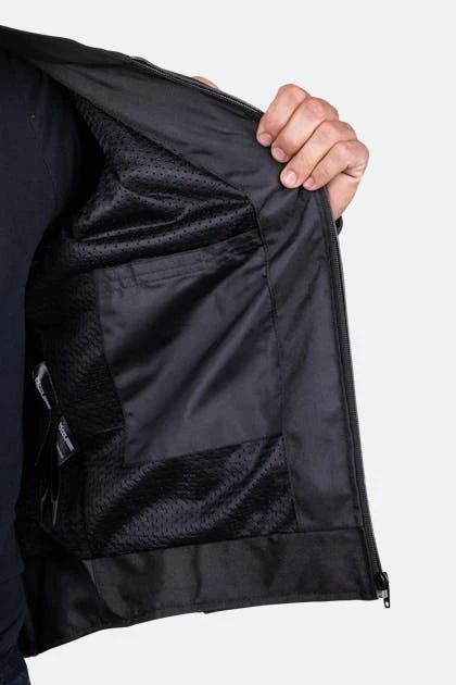 Giacca Moto Course Roadster Nero-Bianco 10 Giacca Moto Course Roadster Nero-Bianco - immagine 10